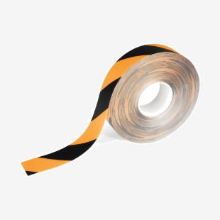 Durable DURALINE Heavy Duty Non-Slip Hazard Warning Floor Tape - 50mm x 15m 1043130