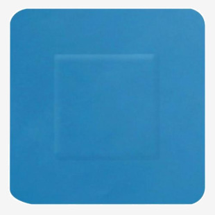 Hygioplast Hygio Detectable Square Plasters 100 Blue (Box of 100) CM0505