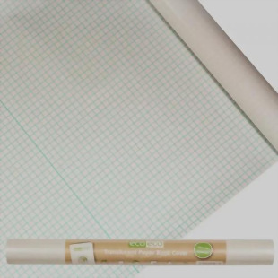 eco-eco Translucent Self Adhesive Paper Book Cover Film Roll 30cm X 3m ECO178-S