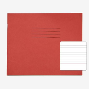 Rhino Stationery RHINO 6 x 8 Learn to Write Book 32 Page, Red, Wide-Ruled LTW6B:20R (Pack of 100) SDXB2-0