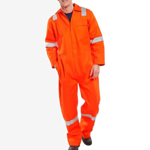 Beeswift Fire Retardant Nordic Design Boilersuit Orange 36 CFRBSNDOR36