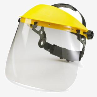 Beeswift Standard Face Visor 7.5” Clear Universal BBFV7
