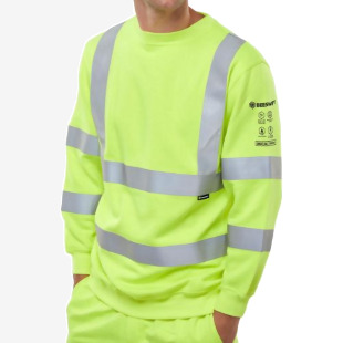 Beeswift Arc Compliant Sweatshirt Saturn Yellow S CARC8SYS