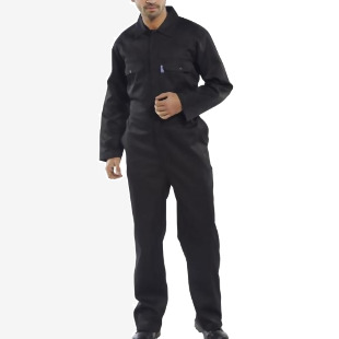 Beeswift Regular Boilersuit Black 38 RPCBSBL38
