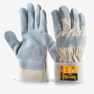 Beeswift Glovezilla Cut Resistant Rigger Glove White 2XL (Pair) GZ70WXXL