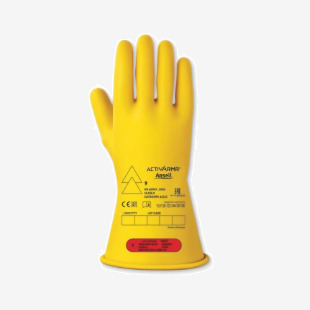 Ansell LOW VOLTAGE ELECTRICAL INSULATING GLOVE (CLASS0) 8 M ANRIG011YM