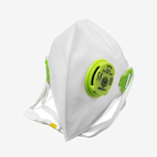 Beeswift B-Brand Fold Flat P2 Mask Valve Point of Sale BS039