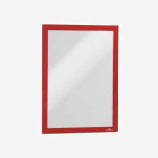 Durable DURAFRAME Adhesive A4 Red 489903