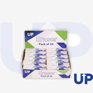 UP Rubber Eraser (20) UP0097