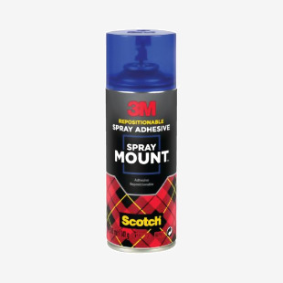 3M SprayMount Transparent Repositioning Adhesive 200ml HSMOUNT 3M50754