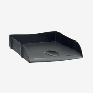 Avery DTR Eco Letter Tray W270xD360xH60mm Black DR100BLK AV12944