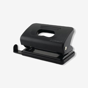 Q-Connect Light Duty Hole Punch Black 875 KF01233