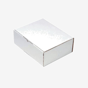 Mailing Box 260x175x100mm White (25 Pack) PPAK-KING09-D MA99685