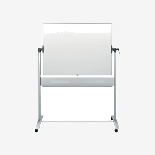 Nobo Steel Magnetic Mobile Whiteboard 1200x900mm 190129 NB11829