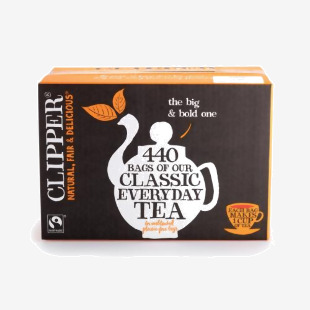 Clipper Fairtrade Everyday Tea Bags (Pack of 440) A06816 BZ94201