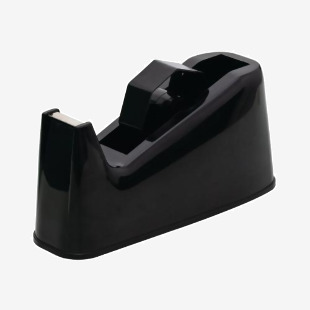 Q-Connect Tape Dispenser Extra Large for 25mm x 3366m Tape Black MPTDPKPBLK KF11010