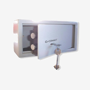 Q-Connect Key-Operated Safe 6 Litre 150x200x200mm KF04387 KF04387