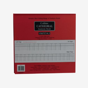 Collins Cathedral 150714.1 Analysis Book 7 Debit 14 Credit Cash Columns 96 Pages 8121508 CL1507141