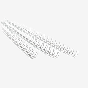 GBC 34-Loop 6mm A4 Binding Wires Silver (Pack of 100) RG810497 GB22097