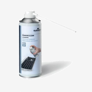 Durable Powerclean Standard 400 Compressed Air Duster Flammable 400ml 579619 DB50460