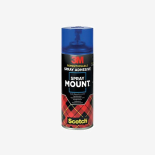 3M SprayMount Transparent Repositioning Adhesive 400ml Aerosol SMOUNT 3M51839