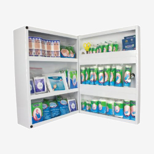 Wallace Cameron First Aid Metal Cabinet 1-50 People 4603011 WAC10789