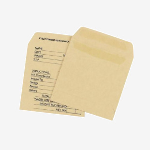 Q-Connect Envelope Wage 108x102mm Print Self Seal Pack of 1000 KF3430 KF3430