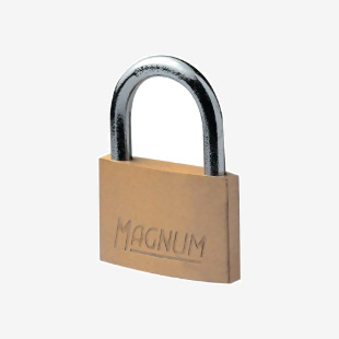 Master Lock Magnum Padlock 30mm Solid Brass with Keys 40043 AC92908