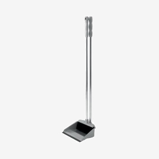 Addis Long Handled Dustpan and Brush Set Metallic 501043 AG10007