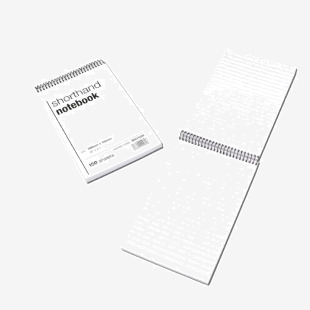 Spiral Shorthand Notebook 150 Leaf (Pack of 10) WX31002 WX31002