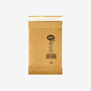 Jiffy Padded Bag Size 0 135x229mm Gold PB-0 (Pack of 200) JPB-0 JFP0