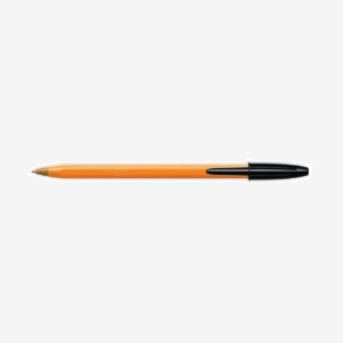 Bic Orange Fine Ballpoint Pen Black (20 Pack) 1199110114 BC10114
