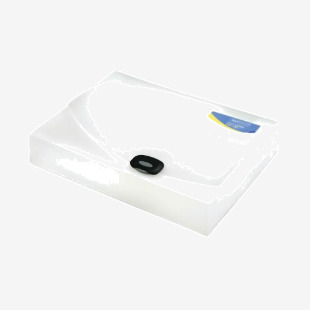 Rapesco Rigid Wallet Box File 60mm A4 Clear 0714 HT17041
