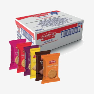 Crawfords Assorted Mini Packs 6 Variants (Pack of 100 x 3) 99848 BZ02044