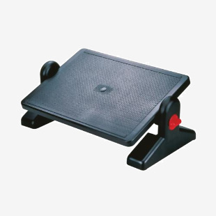 Q-Connect Ergonomic Adjustable Footrest Platform Size 540x265mm Black 29200-70 KF04525