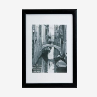 Hampton Frames Wooden Frame A4 Black PAWFA4B-BLK PHT00400