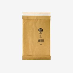 Jiffy Padded Bag Size 3 195x343mm Gold PB-3 (Pack of 100) JPB-3 JFP3