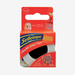 Sellotape Double Sided Tape 15mmx5m (12 Pack) 1445293 SE15501