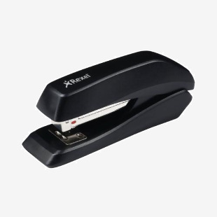 Rexel Ecodesk Compact Stapler 20 Sheet Black 2100029 RX04782