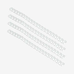 GBC WireBind 8mm A4 Binding Wires White (Pack of 100) RG810570 GB22098