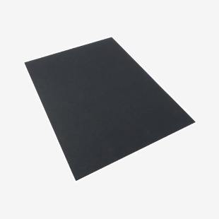 This image features a pack of RDI Coloured & Card Office A4 Black Card, 210gsm, containing 20 sheets. The card is rectangular in shape and has a smooth surface texture. It appears to be sturdy and high-quality, with a deep black color. The packaging includes the brand name and product details.