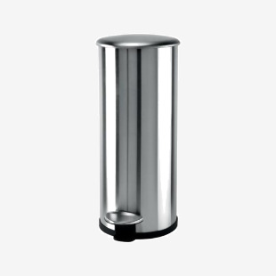 Addis Stainless Steel Soft Close Pedal Bin 30 Litre 518017 AG12929