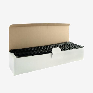 Q-Connect Black 8mm Binding Combs (Pack of 100) KF24018 KF24018