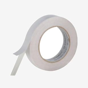 Q-Connect Double Sided Tissue Tape 25mmx33m (Pack of 6) KF02221 KF02221