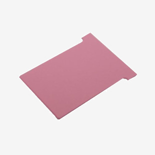Nobo T-Card Size 2 48x85mm Pink Pack of 100 2002008 NB38905