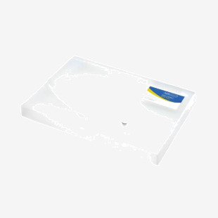 Rapesco Rigid Wallet Box File 25mm A4 Clear 0708 HT17035