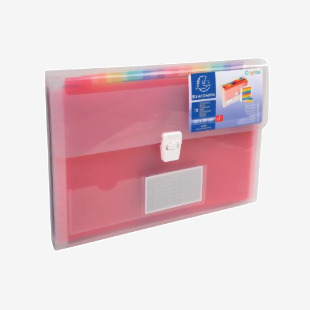 Exacompta 13 Pocket Expanding File Assorted 55298E GH42159