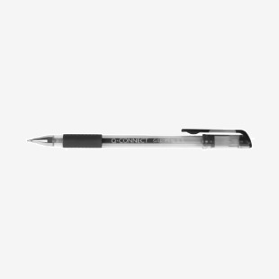 Q-Connect Gel Rollerball Pen Medium Black (Pack of 10) KF21716 KF21716