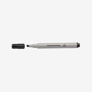Black Permanent Marker Chisel Tip (Pack of 10) WX26042A WX26042A