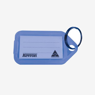 Kevron Plastic Clicktag Key Tag Blue (Pack of 100) ID5BLU100 SP50034
